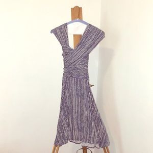 Blue/White Tracy Reese flirty dress (fits XS/S)